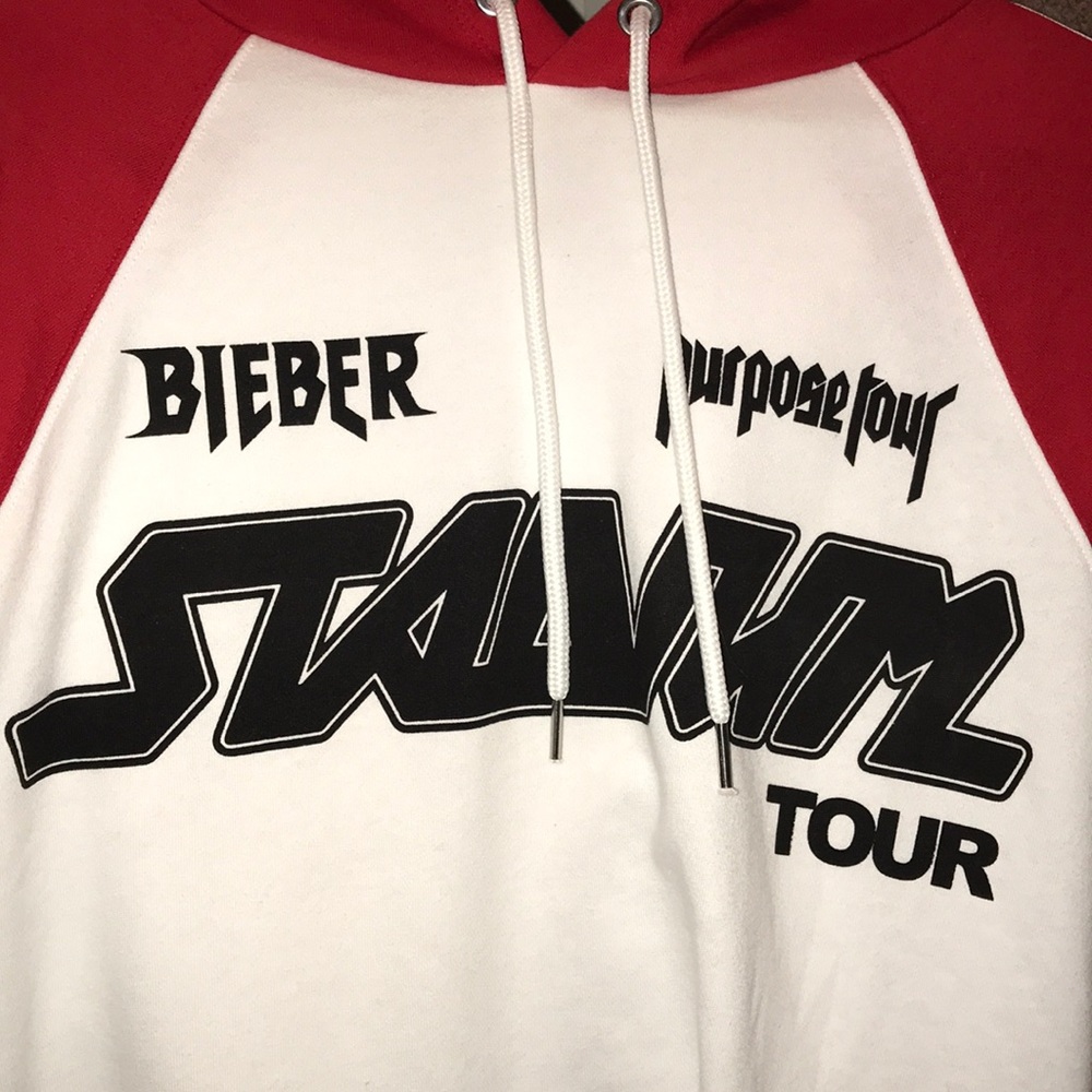 Justin Bieber purpose tour hoodie